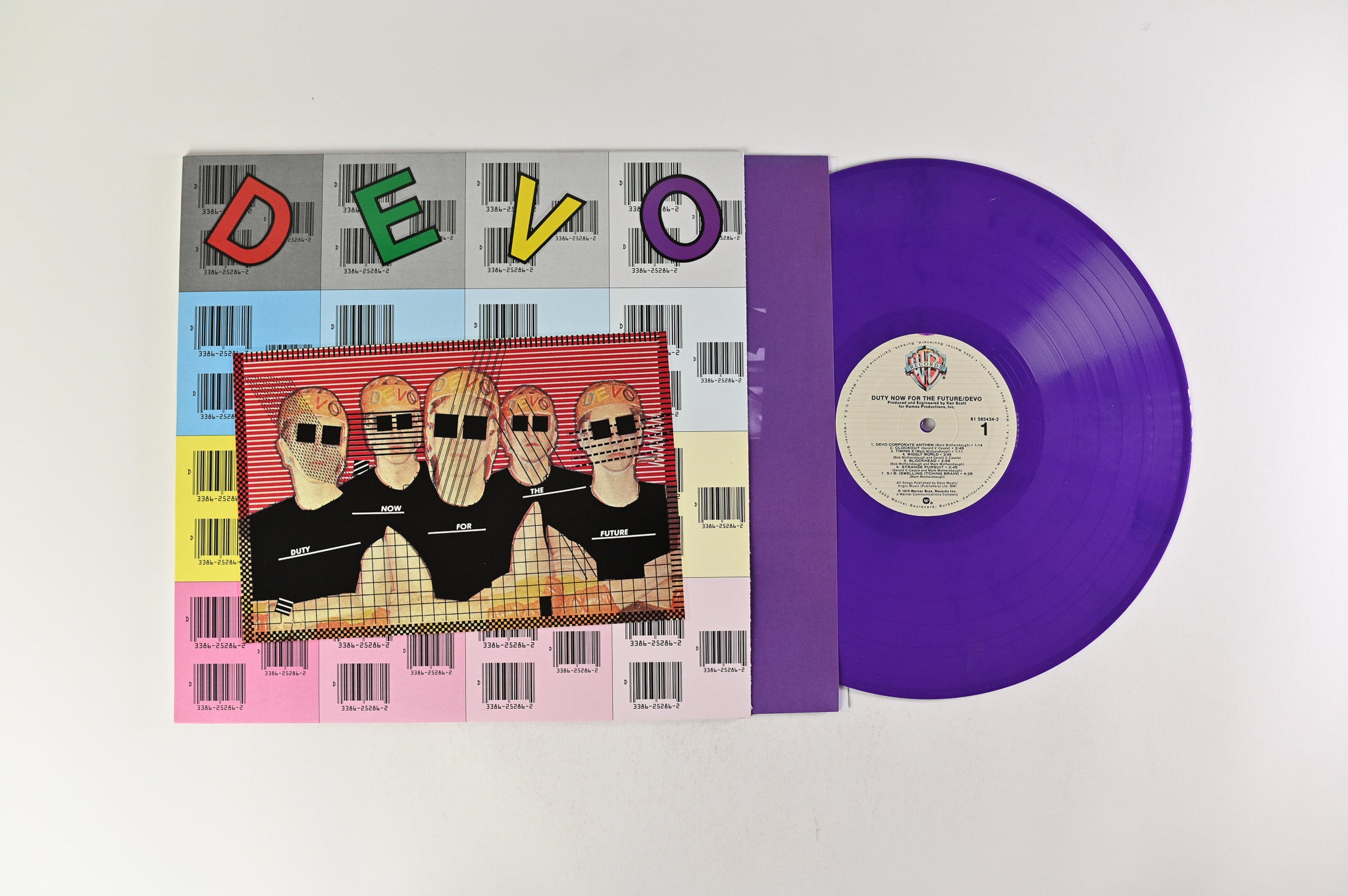 Devo - This Is The Devo Box on Warner Bros RSD 2019 Ltd Colored Vinyl