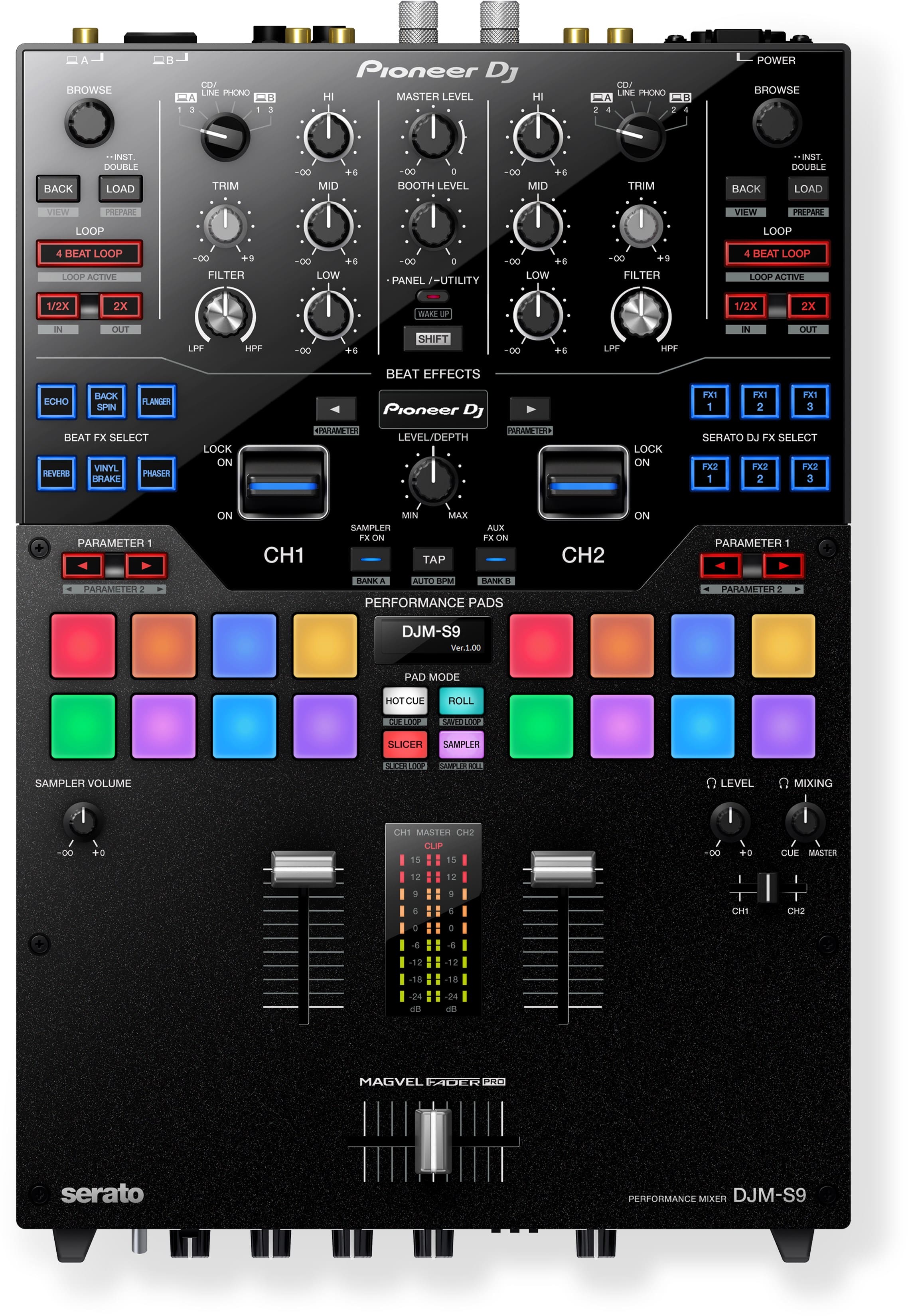 Pioneer DJM-S9 Battle Mixer for Serato DJ