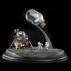 完成品 :: その他 :: NASA アポロ11号 CSM(司令船/機械船)&月着陸船 w