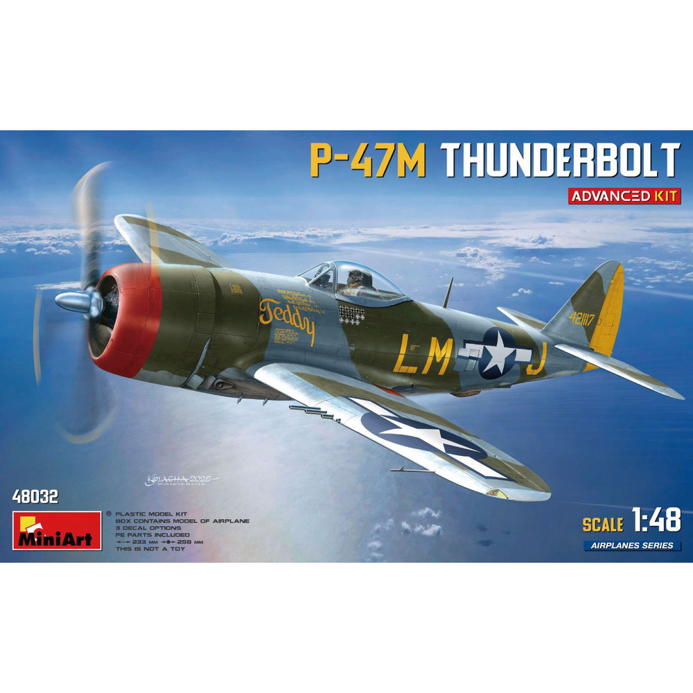プラモデル :: 飛行機 :: WW.II アメリカ軍 P-47M サンダーボルト