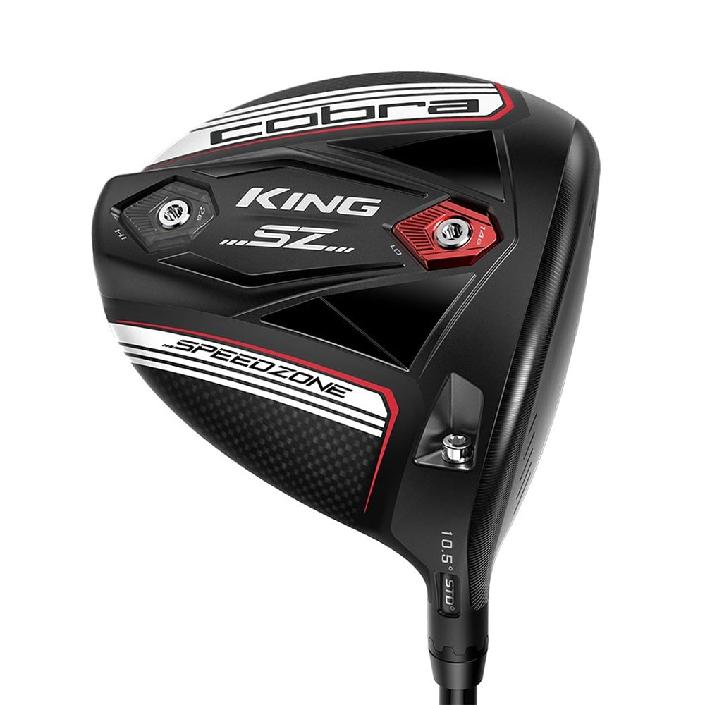 Cobra KING SPEEDZONE Driver - Black/White — PlayBetter