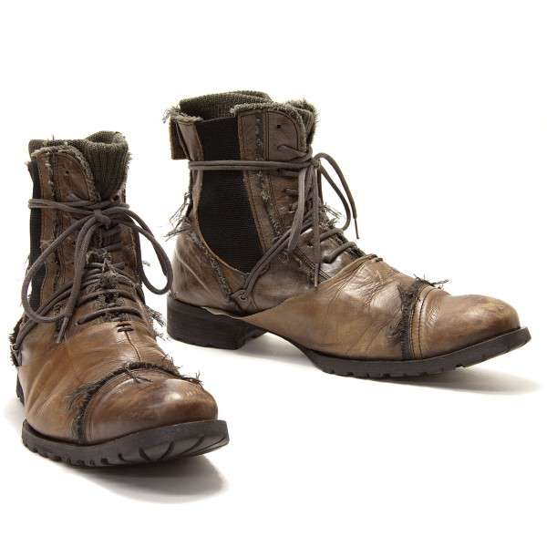 alfredoBANNISTER] レイヤードニットブーツ 41 日本製 アルフレッド