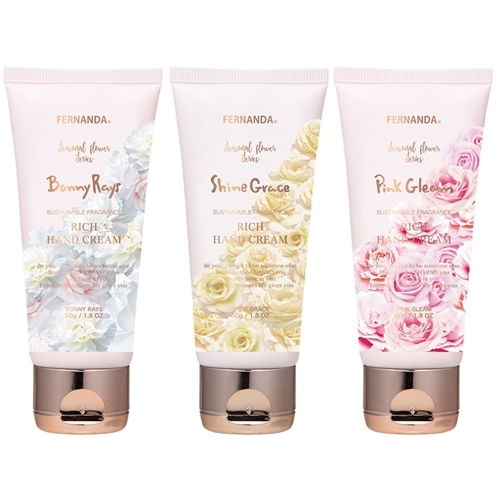 FERNANDA フェルナンダ リッチハンドクリーム ローズコレクション