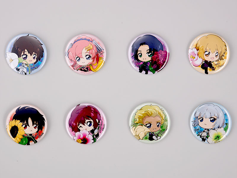 ガンダムSEED ラクス ハロウィン 正月 缶バッジセット 機動戦士