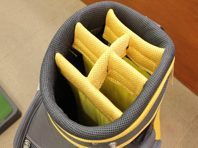 ナイキ キャディバッグ グレー/イエロー 中古 ナイキ(NIKE GOLF