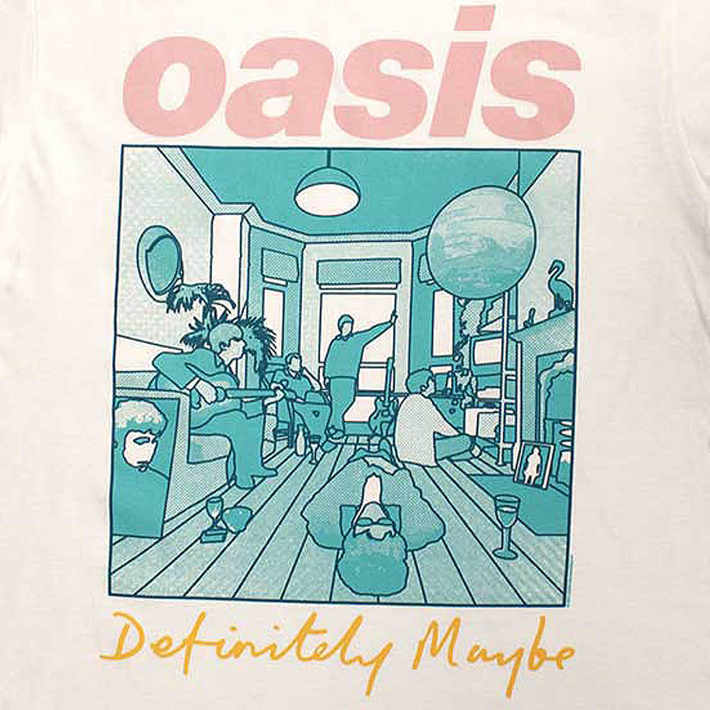 OASIS オアシス (結成 35周年 ) - Definitely Maybe Illustration