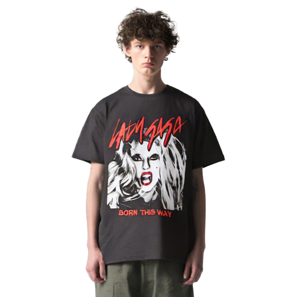 LADY GAGA レディーガガ - Born This Way Photo / Tシャツ / メンズ