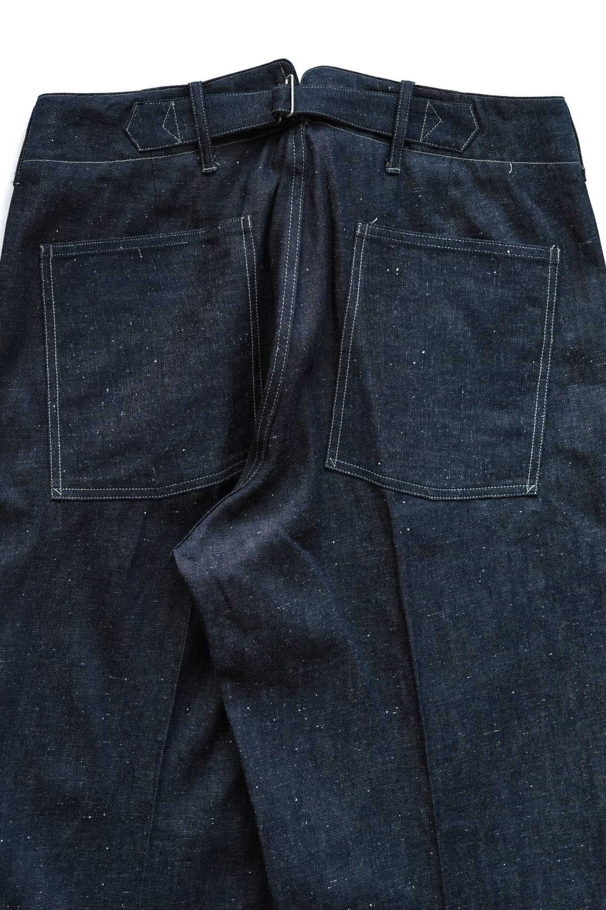 OLD JOE - BUCKLE BACK SAILOR TROUSER - INDIGO – PHAETON