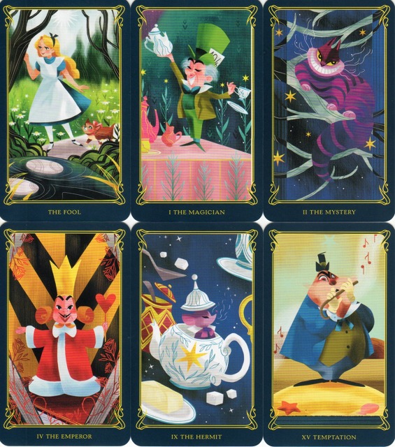 ディズニー ふしぎの国のアリスタロット』（専用日本語解説書付き