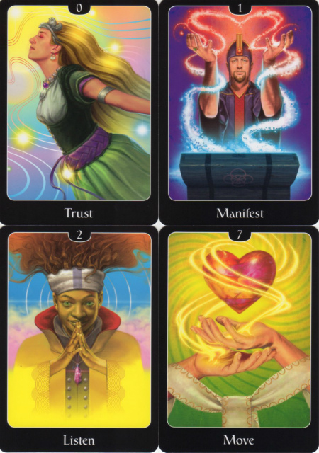 サイキックタロットハート（オラクル）カード』（専用日本語解説書付き