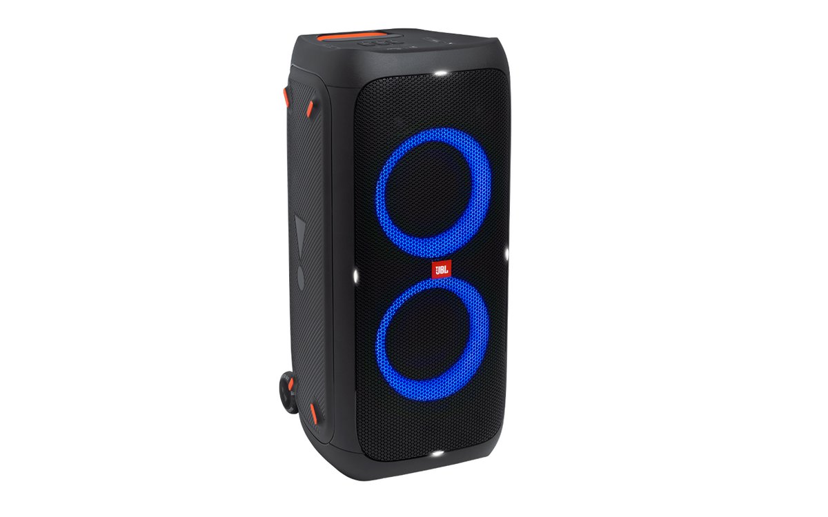 JBL、スーツケースのように持ち運べるBluetoothスピーカー「PartyBox