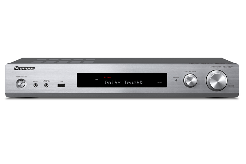 パイオニア、高さ70mmのスリムAVアンプ「VSX-S520」。アトモス/DTS:Xに