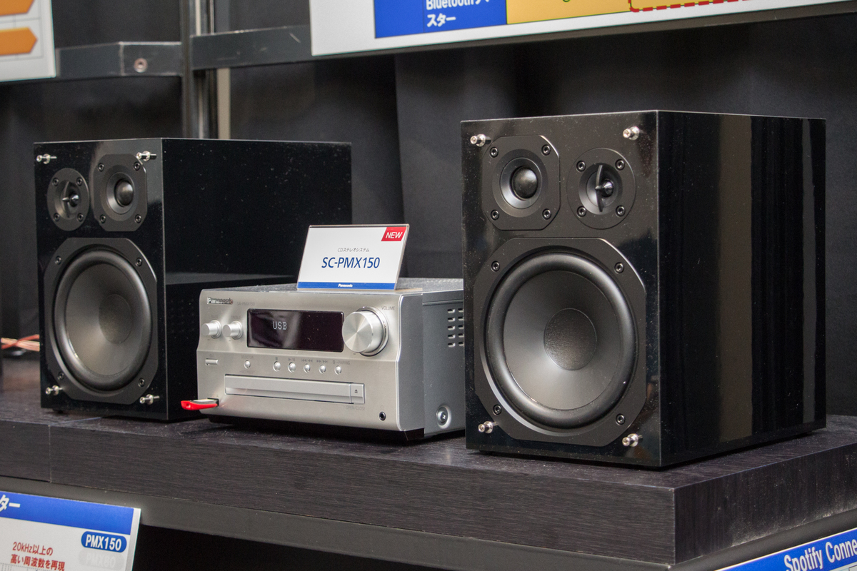 パナソニック、DSDやSpotifyに対応したハイレゾコンポ最上位機「SC
