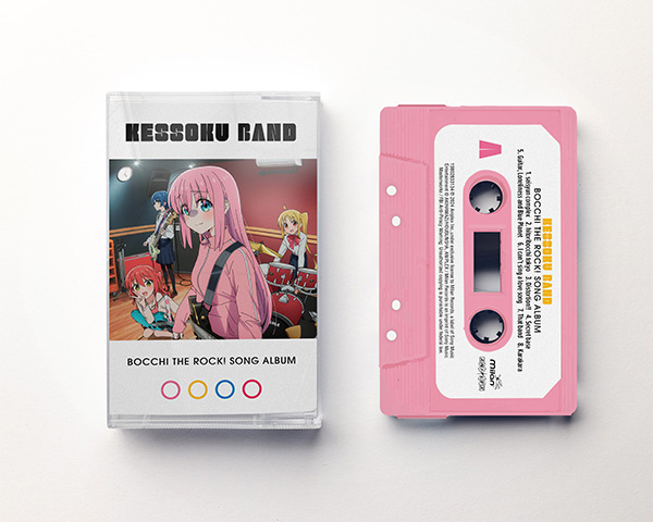 ぼっち・ざ・ろっく！』アルバム「結束バンド」カセットテープ版が登場