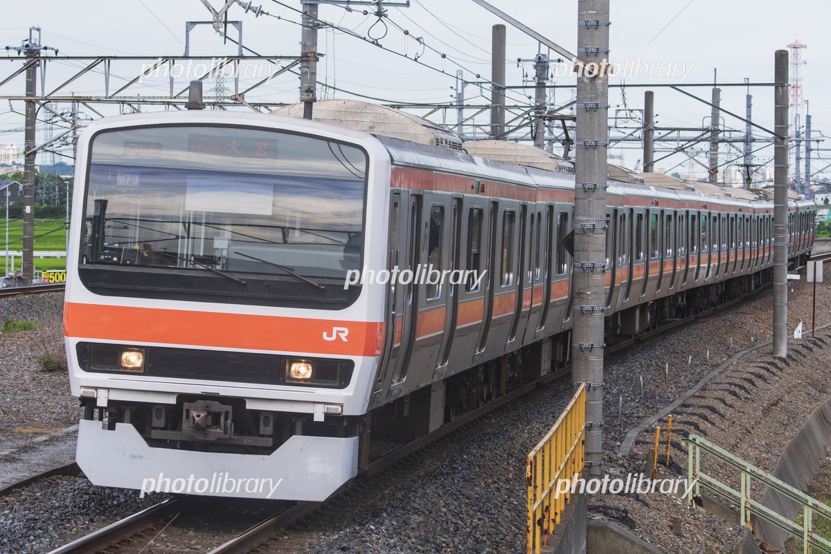 JR東日本209系500番台 武蔵野線色 写真素材 [6066077] - フォトライブ