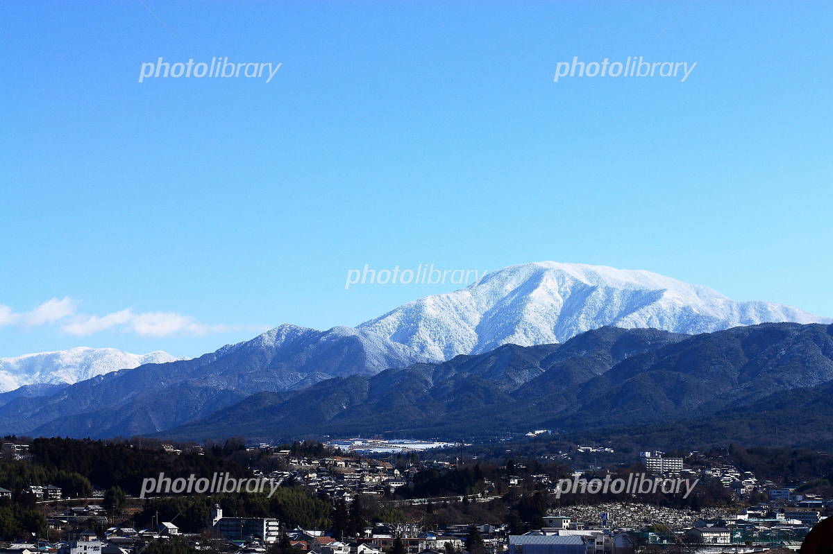 冬の恵那山 写真素材 [782733] - フォトライブラリー