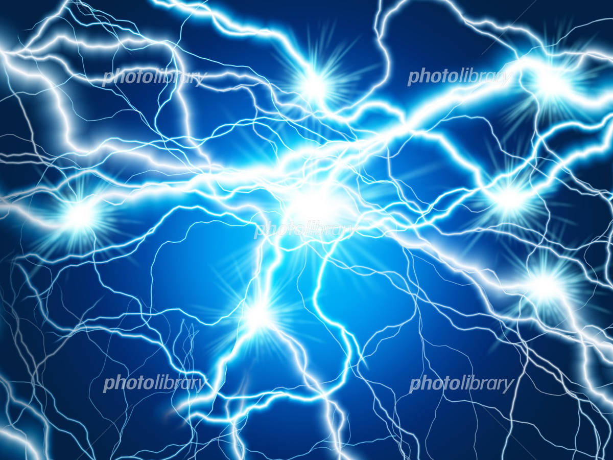 稲妻 イラスト素材 [543133] - フォトライブラリー