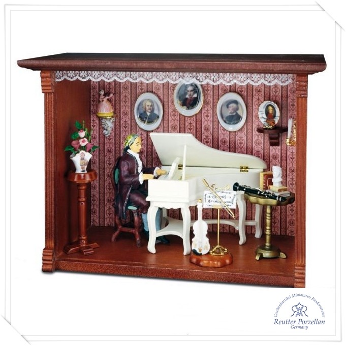 ドイツ製 ロイターポーセリン ドールハウス ミュージックルーム