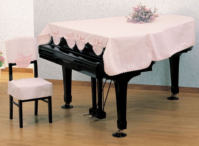 グランドピアノカバー・人形レース/ヤマハC2・新G2E（旧カタログ品