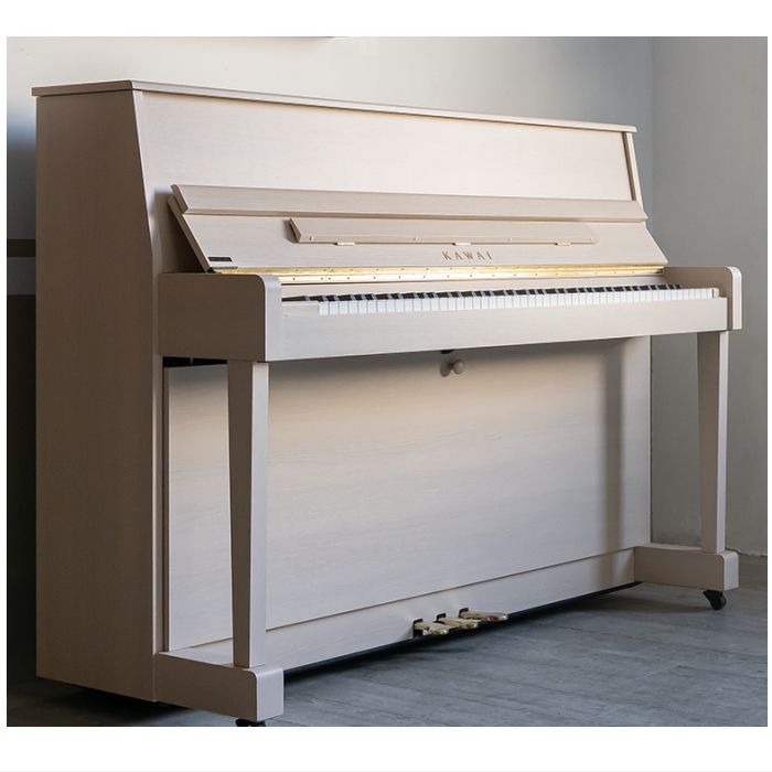 最終値下げ【美品/定価53万】カワイ アップライトピアノ（NF-15 Blanc