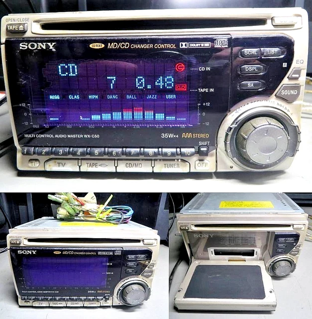 ラジオ・コンポ SONY MD/CD Changer Control WX-C50 SONY DHC-ZX50MD
