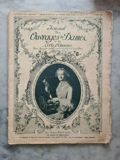 Journal Des Ouvrages De Dames À VENDRE! - PicClick FR