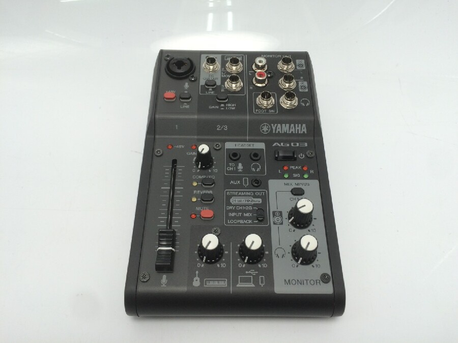 YAMAHA (ﾔﾏﾊ) AG03 MK2 ﾐｷｻｰ入荷しました。 ｜2024年03月23日｜静岡県