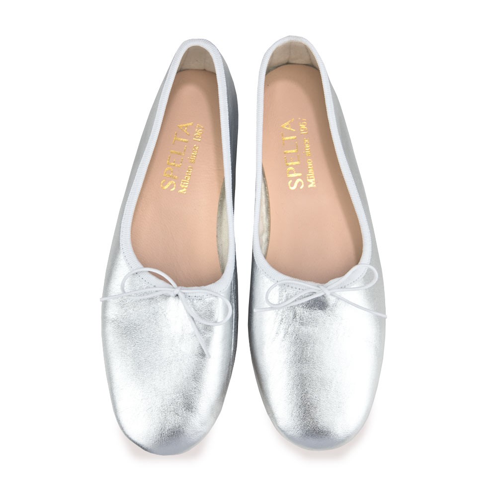 バレエシューズ - シルバー シルバー | Shop online