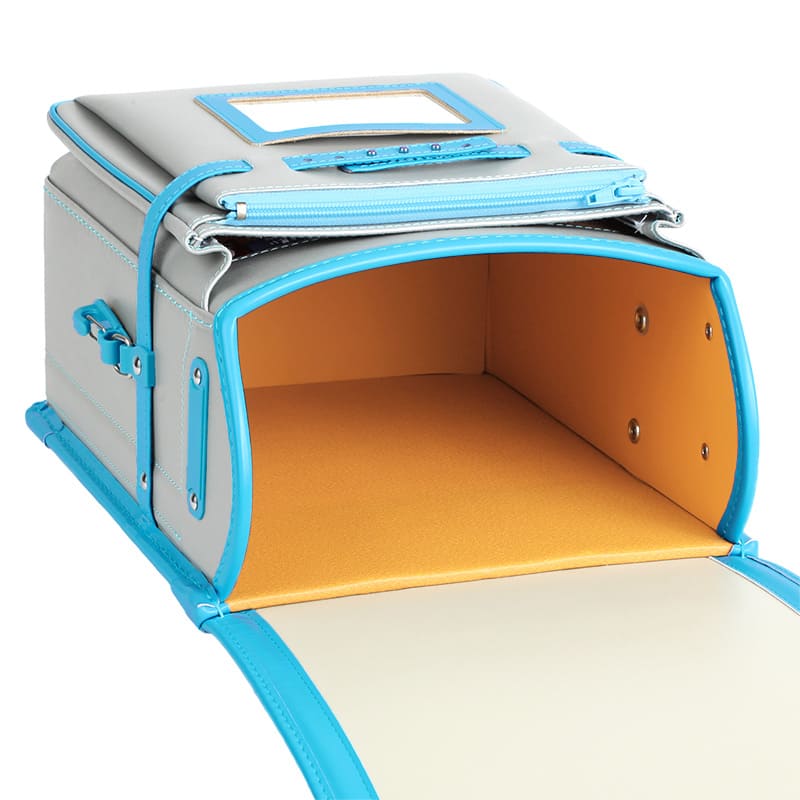 No.06 防水牛革 ベーシック シルバーカラーコンビ｜ランドセルを選ぶ