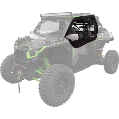 Tusk Zipper-less Upper Door Kit for Kawasaki Teryx KRX 1000 Models