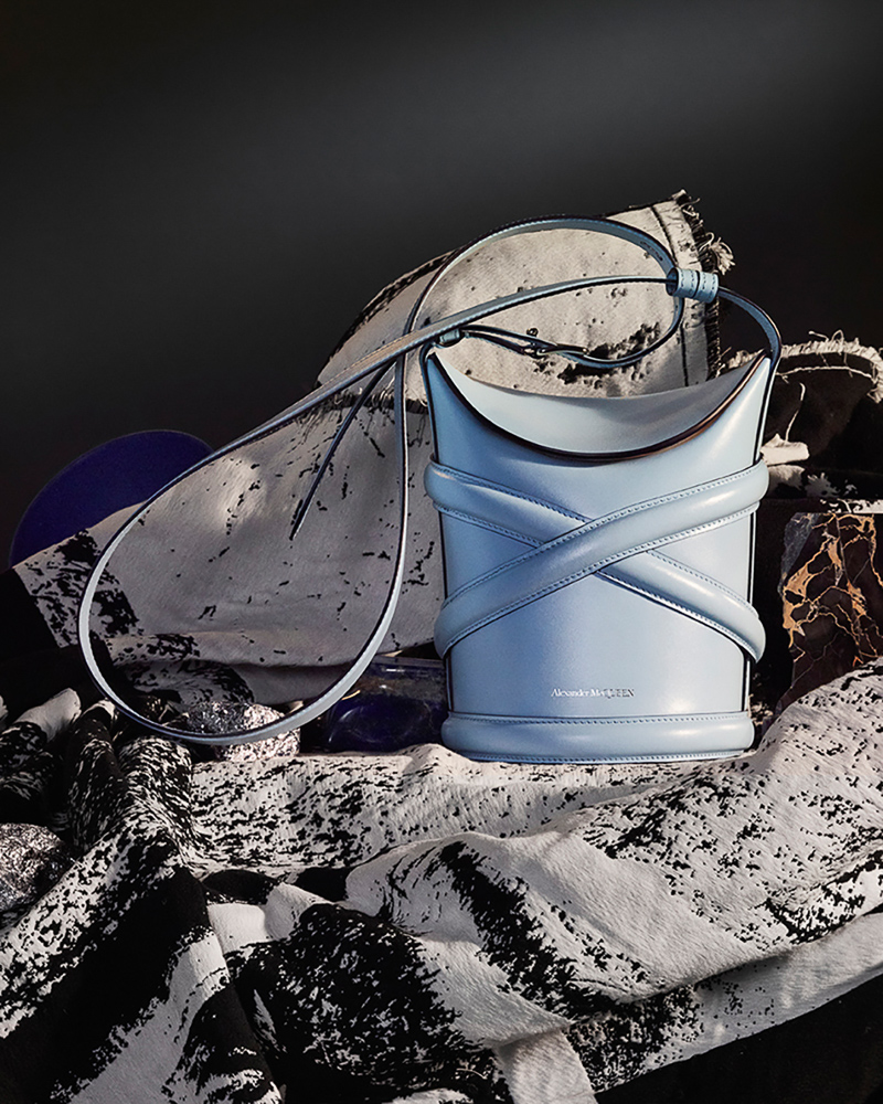 Your Look at the New Alexander McQueen The Curve Bag - PurseBlog