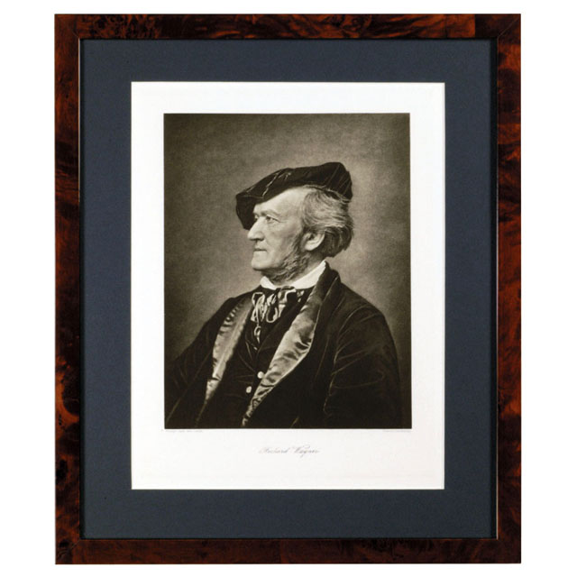 ドイツ製 額装銅版画 《ワグナー》 音楽雑貨・アクセサリー専門店