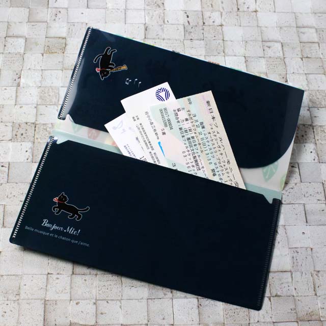 チケットホルダー Lサイズ 《Mieの音楽隊》 310279 音楽雑貨