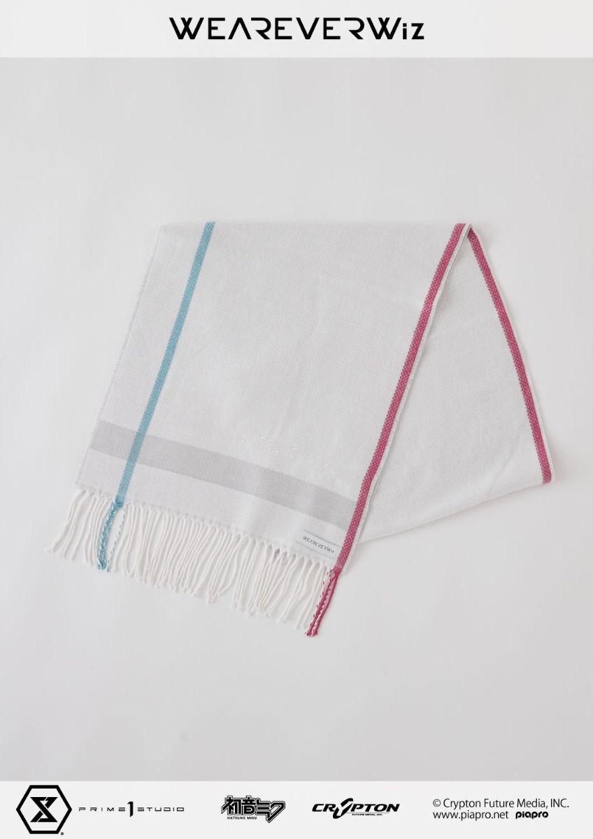 WEAREVERWiz HATSUNE MIKU SCARF WHITE | アパレル | プライム1スタジオ