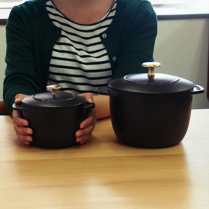 ストウブ ラ ココット デ ゴハン S 12cm ブラック / staub | 食器と