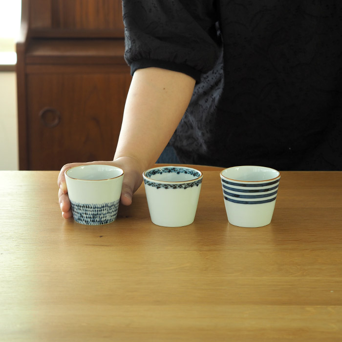 副千製陶所 みじん唐草 そば猪口 | 食器と料理道具の専門店「プロ