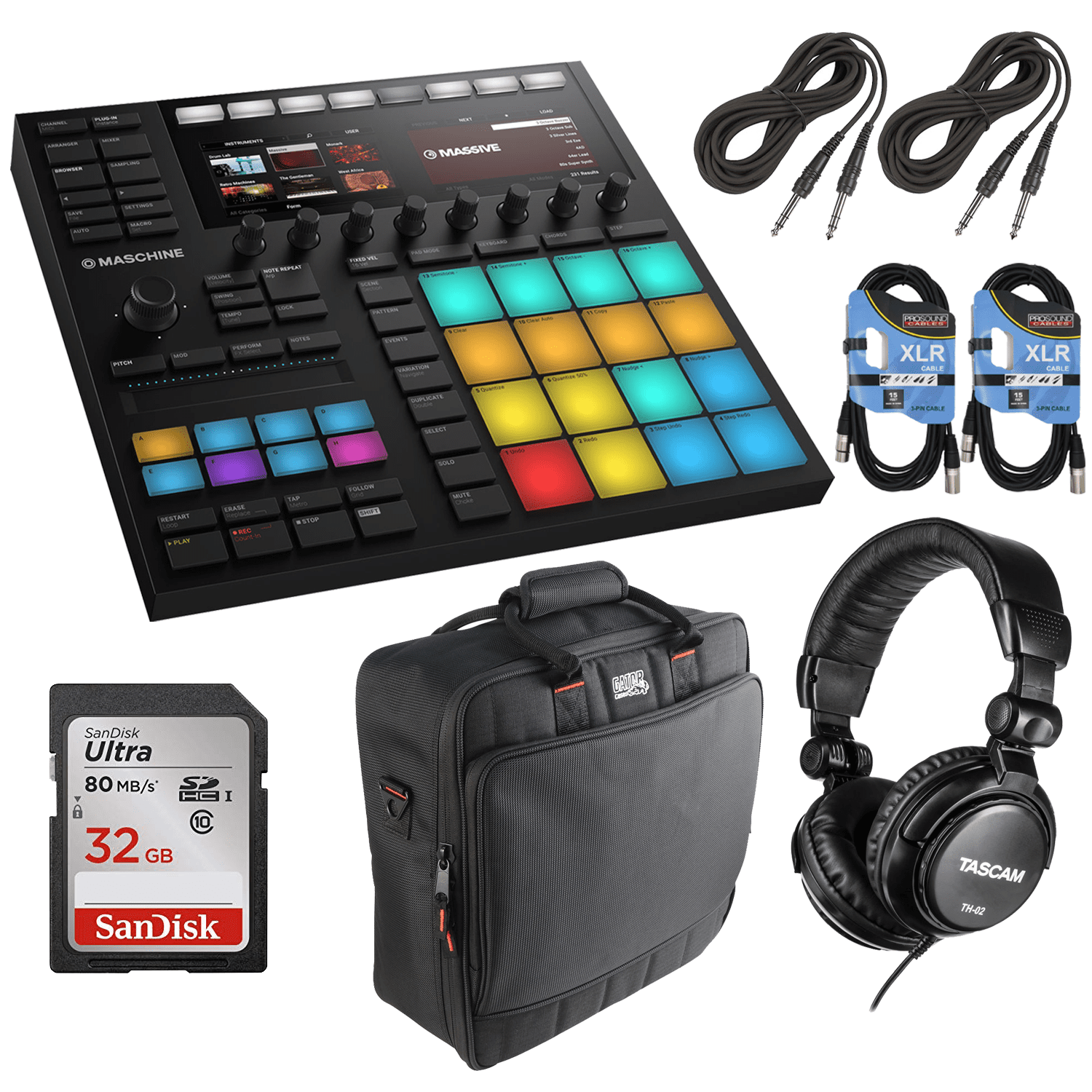 Native Instruments MASCHINE MK3 – Groove Production Studio (Black