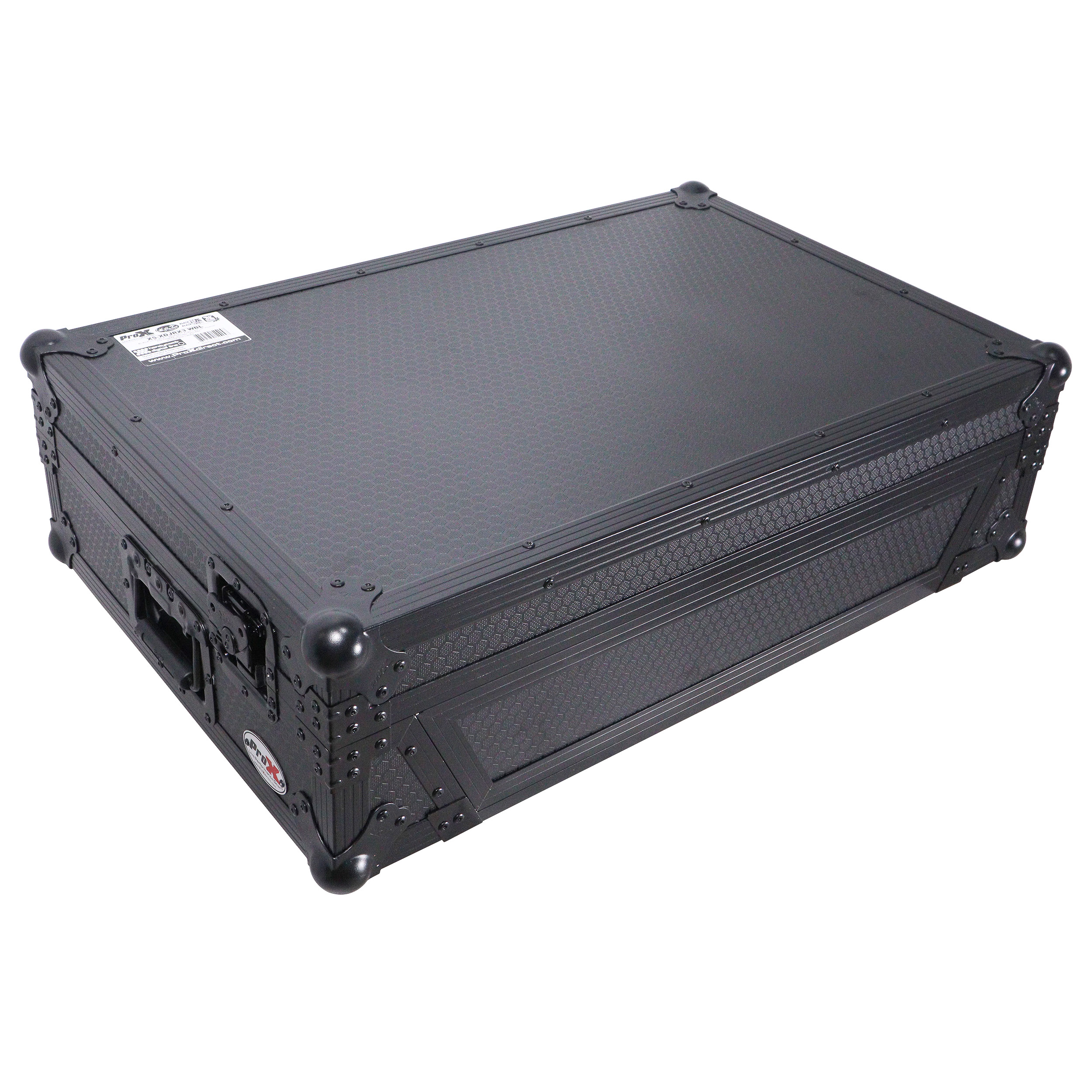 ProX Flight Case for Pioneer XDJ-RX3 RX2 Case with Wheels | Black