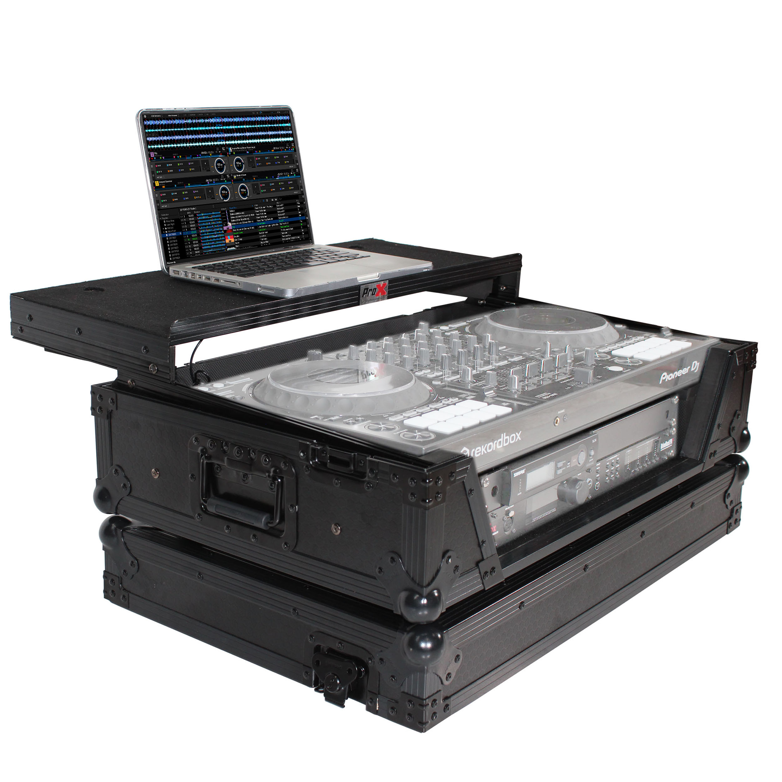 ProX XS-SX1K2UWLTBL LED Flight Case for Pioneer DDJ-1000 / SRT