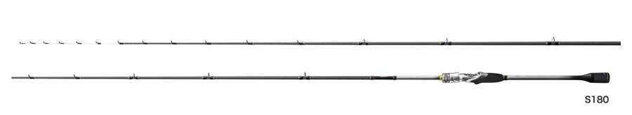 船/船釣り/船ロッド（シマノ）/船竿 ステファーノ 攻 S180 ［Stephano