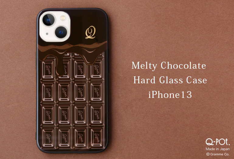 iPhone13対応「チョコレート ハードガラス iPhoneケース」誕生！ | Q-pot.