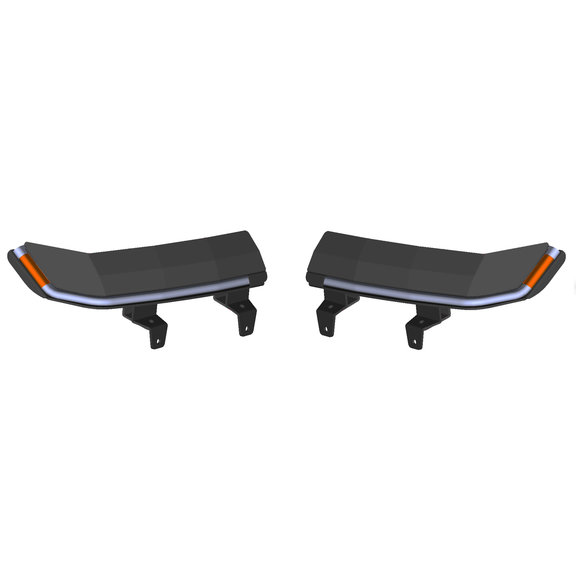 Quake LED QTE992 9.5in x 4.25in Retro-Fit Slim Chop DRL w