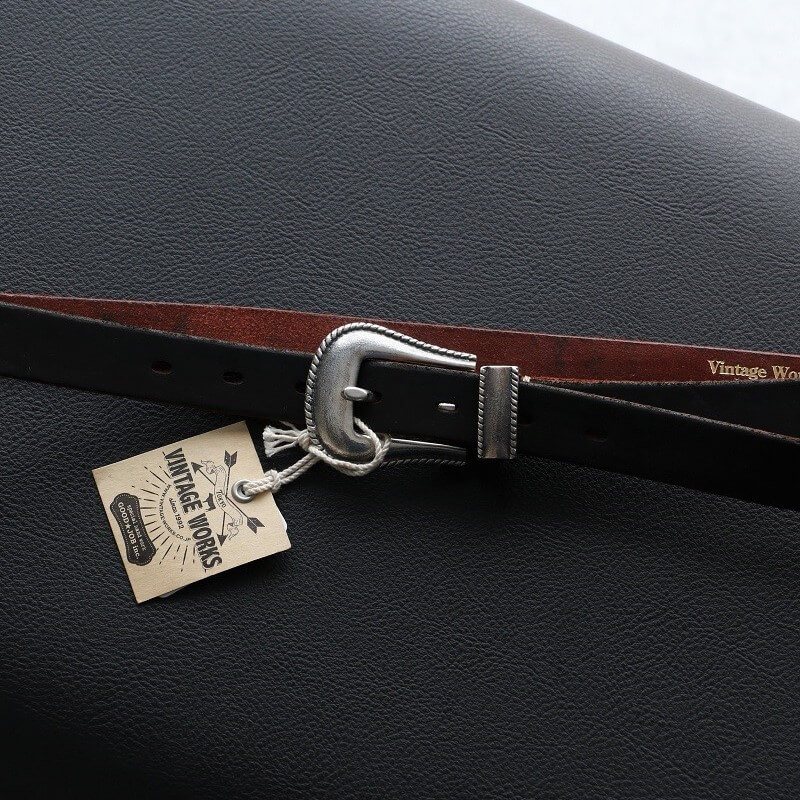 Vintage Works ヴィンテージワークス Leather belt 7Hole レザーベルト