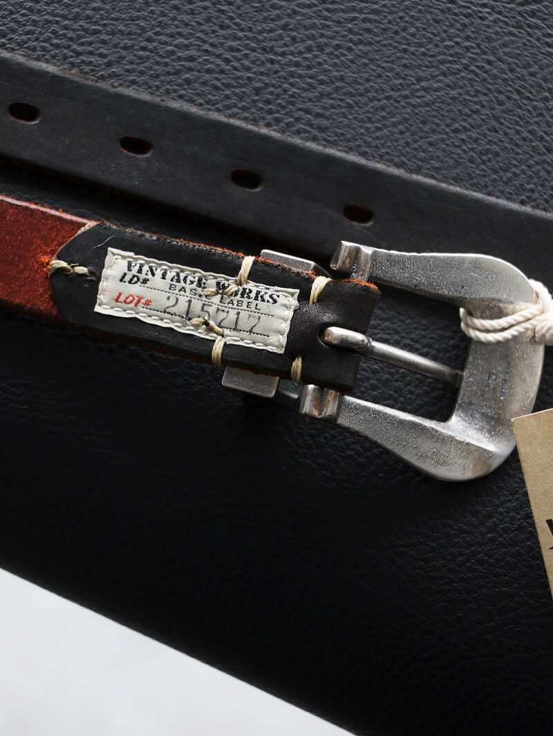 Vintage Works ヴィンテージワークス Leather belt 7Hole レザーベルト