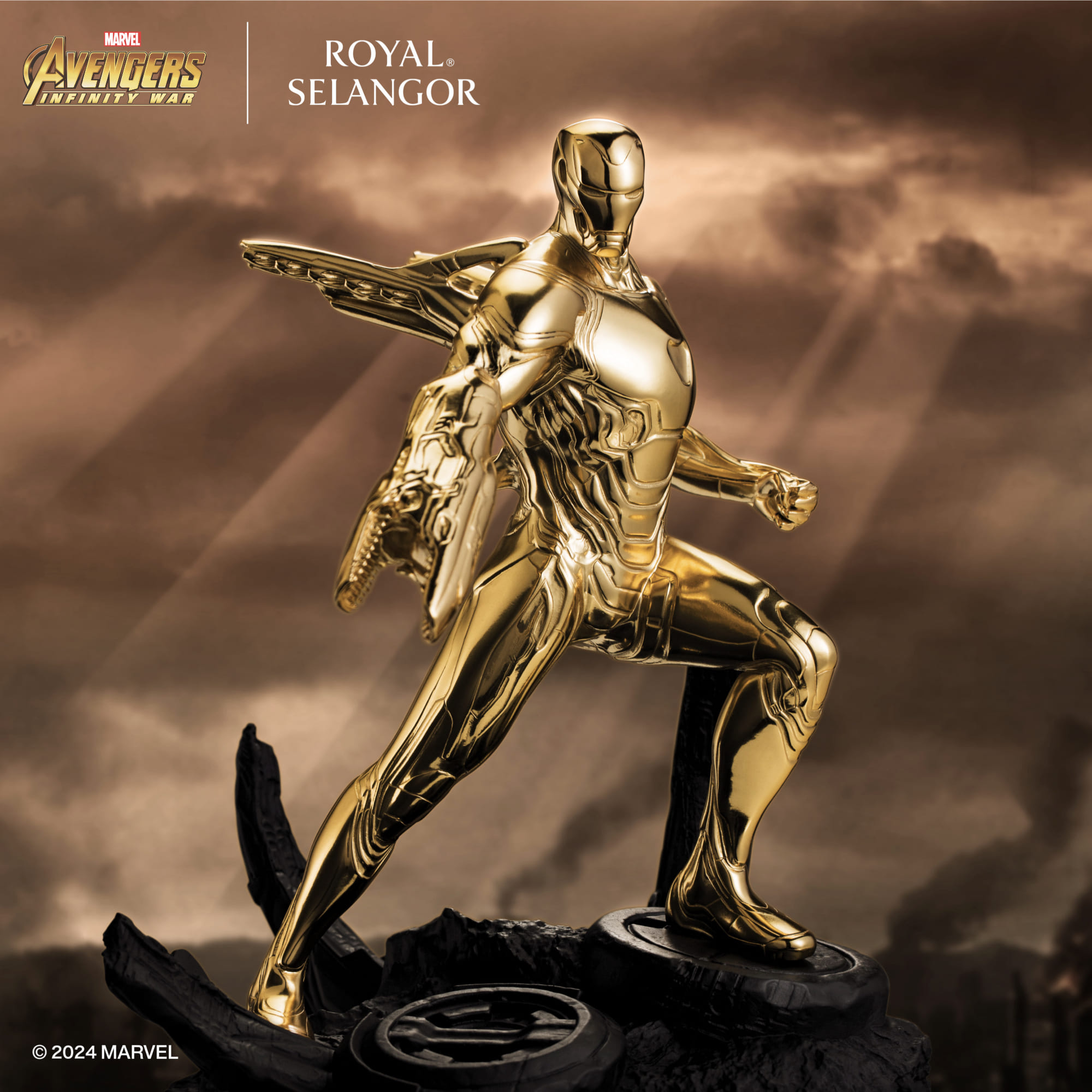 マーベル フィギュリン アイアンマン インフィニティ・ウォー 