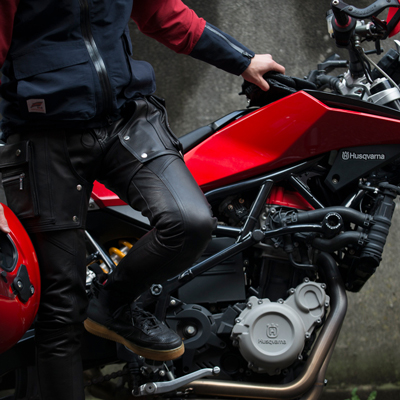 LEATHER ANDROID | BOTTOMS | オンラインショッピング | ROARS