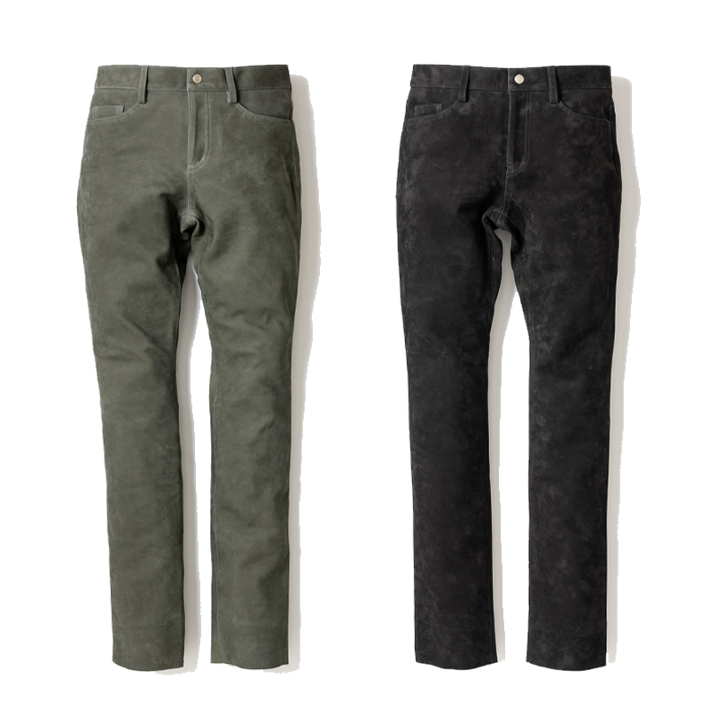 NUBUCK LEATHER PANTS | BOTTOMS | オンラインショッピング | ROARS