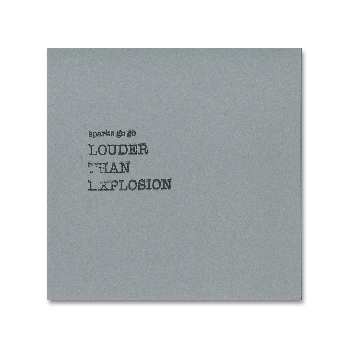 写真集＆CD「LOUDER THAN EXPLOSION」 | ソニーミュージック公式