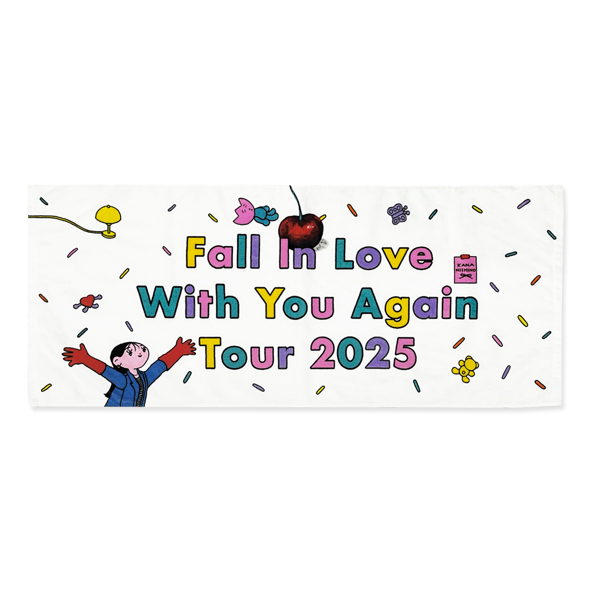 Kana Nishino Tour 2025 フェイスタオル | ソニーミュージック公式