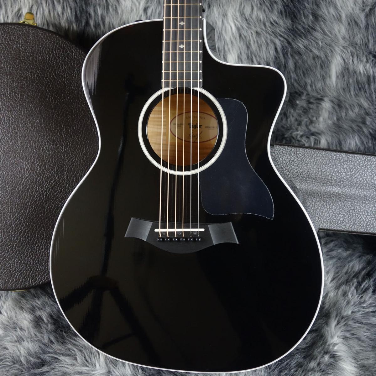 ギター Taylor 214ce DLX BLK Taylor 214ce DLX BLK【展示品入れ替え特価】 <テイラー>｜平野楽器